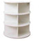 JHDXL 360° drehbarer Schuh Aufbewahrungsorganisator, Platzsparender Mehrzweckschrank, Schuhaufbewahrung, Schuhständer Vertikal, Drehbares Schuhregal(70cm/27.6in)