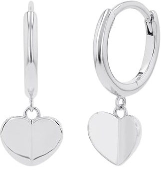s.Oliver Ohrringe 925 Sterling Silber/Edelstahl Damen, Ohrschmuck, Kommt in Schmuck Geschenk Box