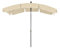 Siena Garden 271458 Tropico Parasol Base d'Acier/Polyester Nature/Anthracite 210 x 140 cm