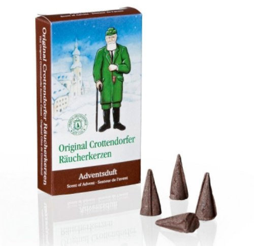 Crottendorfer Räucherkerzen Echte Adventsduft 24 Stück im Pack