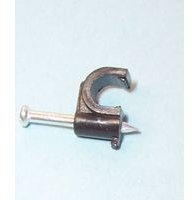 Aptii Cable clips black 100 Pack for 3.5mm round cable