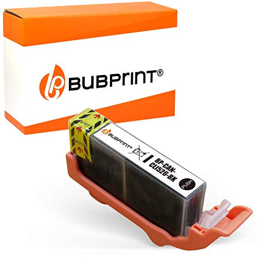 Bubprint Druckerpatrone kompatibel als Ersatz für Canon CLI-526BK 526BK CLI-526 für Pixma IP4850 IP4950 IX6550 MG5150 MG5250 MG5350 MG6150 MG6250 MG8150 MG8250