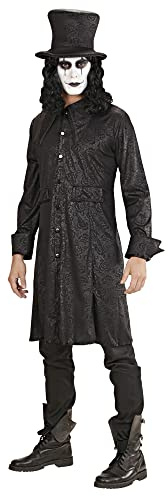 Widmann 35392, Halloweenkostüm Raven in Größe M = 50/52 für Erwachsene