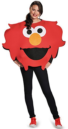 Disguise Elmo Sandwich Board Costume, Red, One Size