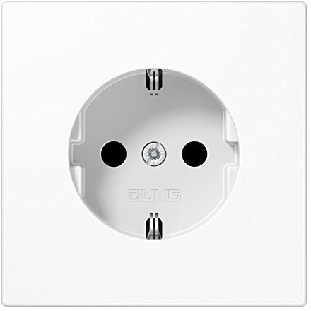 Jung LS 1520 KI WW Steckdose alpinweiss