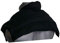 Saco térmico de semillas - azúl oscuro - Cojín espalda superior, nuca y hombros con cuello - Almohada cervical - Pepitas de uva -