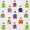 Boston International C017500 IHR 3-Ply Einweg-Servietten, 3-lagig, aus Papier, Jockey Silk