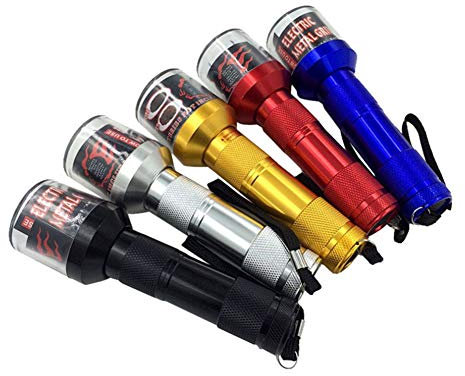 mi ji 1 Pieza eléctrica Tabaco Grinder Hierba Mills Metal eléctrico de Aluminio de la Hierba del Tabaco Grinder Cracker trituradora de la Especia Humo amoladoras Color al Azar para su casa