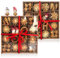 com-four® 112-teiliges Strohsterne Set - Sterne, Glocken, Tannen, und traditionelle Figuren als Christbaum-Schmuck - kleine Stroh-Anhänger als Weihnachtsbaumschmuck - natürlicher Christbaum-Behang