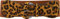 BlackButterfly Weit PU Elastisch Dehnbar Schnalle Taille Gürtel (Braun - Leopardenmuster, S)