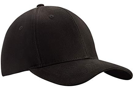 MFAZ Morefaz Ltd Herren Baseball Mütze Cap Verstellbarer Riemen Snap Back Hut Sport Frauen Hüte LA (Black)