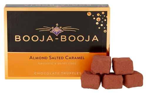 Booja - Booja, Almond Salted Caramel Vegan Chocolate Truffles 92g