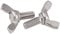 BOZONLI Butterfly Wing Screws Thumb Screws Wing Bolts Stainless Steel, M3×6mm,5 pcs