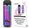 SMOK Novo X Kit: Compact Pod System with 800mAh Battery, Adjustable Wattage, and Refillable 2ml Pod Capacity (Rainbow Cobra) SMOK Vape POD E Cigarette Kit No Nicotine