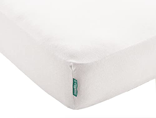 Shangrila Spannbettlaken »Berlin« Bettlaken BxL+H 90x200+30 cm Weiß Microsatin Hautfreundlich für Boxpringbetten Matratzen bis 30 cm Höhe, 202092
