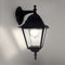 Ledvion - Lámpara de Pared LED, Casquillo E27, IP44, Negra y Clásica, Vela M, Aluminio, Lámpara Exterior, Iluminación de Jardín