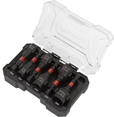 Sealey 6pc Impact Grade Nut Driver Set AK8287