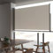 Ausziehbare Seitenmarkise 140 x 300 cm (H x L) ausziehbar Blickdicht, Sichtschutz & Windschutz Sonnenschutz für Balkon & Terrasse, Seitenrollo mit Wandhalterung - Creme