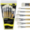 GACDR Blending Brushes for Acrylic Painting,7 Pieces Versatile Gilding Brush Set, Goat Hair Mop brushes for Wartercolor Craft Foil Gold Leaf Flakes Sheets