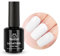 Beetles 15 ml UV Gel Nagellack Weiß, Nagellack Französisches Weiß UV LED Maniküre Nagelstudio DIY Gel Nagelkunst Design für Anfänger