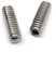 10 Uds UNC 10#-24 1/4-20 304 acero inoxidable hexágono cabeza hueca punto Grub tornillo de fijación (Color : 1/2_1/4-20)
