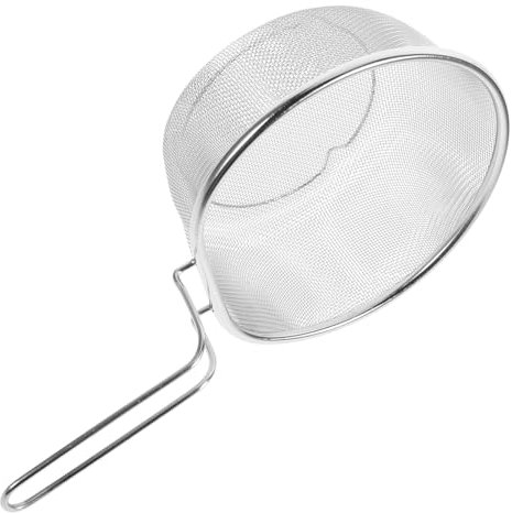 Zerodeko Rejilla de aceite de acero inoxidable tamiz de fideos de acero inoxidable colador de comida de araña fideos de pasta cuchara de espagueti espumadera multifunción Japón