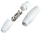 Inbrackets Coaxial Aerial Digital TV Cable Joiner Click and Screw Fit Repair Coupler Extender Adaptor for Coax Cable (2)
