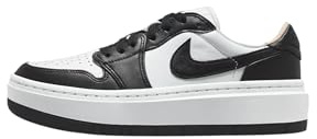 AIR JORDAN Jordan - Turnschuhe WMNS 1 Elevate Low aus Leder, weiß-schwarz-weiß (8.5)
