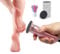 Electric Foot File Hard Skin Remover, AONOLOVO Electric Callus Remover Foot Sander (Adjustable Speed) with 60 Sandpaper Discs and Clean Brush for Dry Dead Skin Cracked Heels Calluses (Pink)
