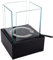 Bio ethanol freestanding tabletop fireplace burner with wool insert - SMART BLACK