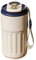 Mug isotherme intelligent en acier inoxydable avec couvercle pour thé, bière - 450 ml