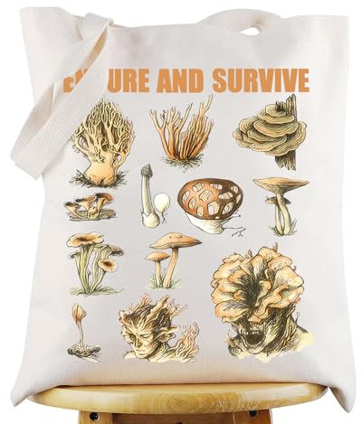G2TUP Endure & Survive Canvas-Tragetasche Joel und Ellie Fans Geschenk Endure and Survive Schultertasche Joel & Ellie Merch, Ausdauern und überleben