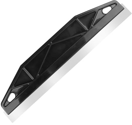 Paint Trim Guard, 12 Inch Multi-Purpose Stainless Steel Paint Guide Wallpaper Scraper, Cutting in Paint Shield Skirting Board Straight Edge Tool for Precision Paint Smearing Repairing Wallpaper