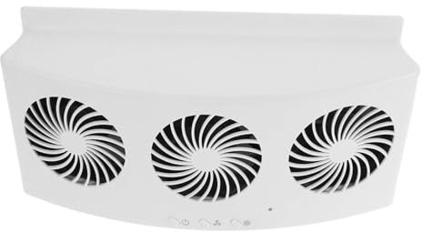 PLAFOPE Solar Car Window Air Conditioner Auto Fan for Car Solar-powered Exhaust Fan for Heat Reduction