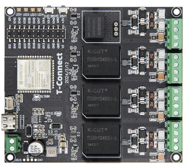 LILYGO T-Connect ESP32-S3 IOT TTGO Entwicklungsplatine | RS485/CAN-Modul, Unterstützt vier Ausgabe-Datensätze