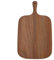Tabla de pan de madera, plato de servir de mango largo, tabla de queso estilo japonés, plato de servir queso, plato rectangular para servir cocina (33 x 20 x 1,5 cm)