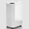 White Kitchen Bin, DSL sensor bins for kitchen, Large Smart Electric Touch- Free Automatic Sensor Waste Rubbish Bins, Dustbin, Trash Can – Stainless Steel Finish – 50L