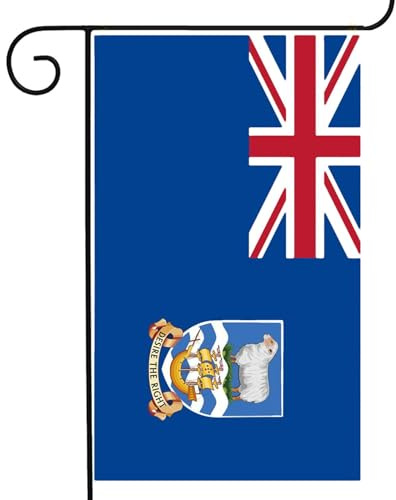 Falkland-Insel-Flagge, 120 g, Baumhaus-Flagge, Union Jack-Design mit Ihrer Majestät, patriotisches Gedenkstück, für den Außenbereich, für Haus, Garten, Balkon, perfekte Falkla