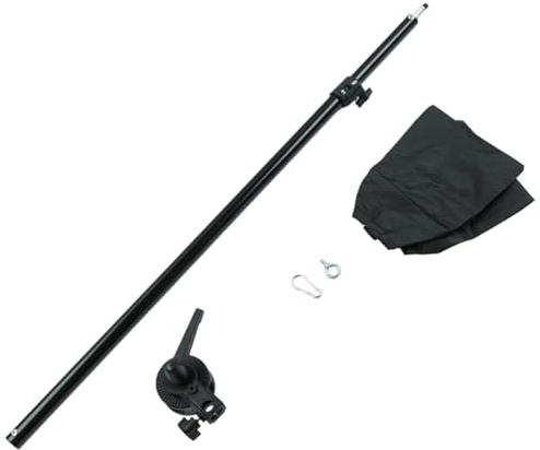 Adjustable Photography Boom Arm Kits 76 135cm with Sandbag and Clamp for Studio Lighting Adjustable Light Stand Arm