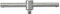 TONE T-Gleitgriff (Zentralverriegelung) SL20 1/4-Zoll-Antrieb