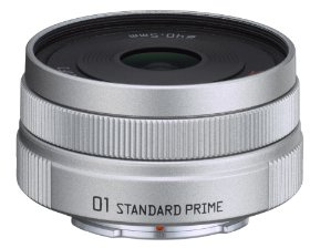 Pentax 01 Standard Prime 8.5mm f/1.9 Lens for Q Camera System, 47mm Equivalent Format