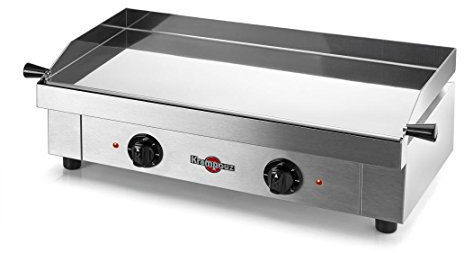 Plancha électrique Krampouz - Plancha 2x1600 Watt - Surface de cuisson 64 x 34 cm - plancha electrique exterieur - GECIF2AO