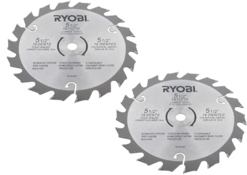 Ryobi 18 V P503 P504 P506 5 – 1/2 con punta de carburo hoja de sierra circular * QTY Descuentos *