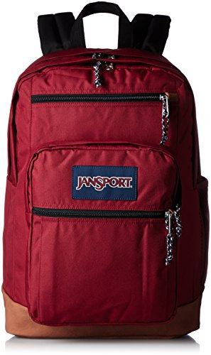JanSport Mens Classic Mainstream Cool Student Backpack - Viking Red / 17.7H X 12.8W X 5.5D