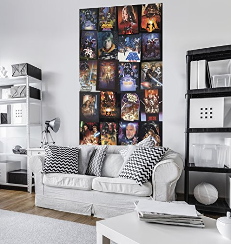 KOMAR Vlies Panel Star Wars Posters Collage