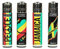 Clipper Classic - Rastafari - Feuerzeug - 5 Stück verschiedene Designs