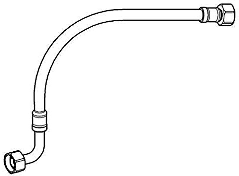 GROHE Anschlussschlauch (Original Ersatzteil, Langlebig, Robust, Herstellergarantie: 5 Jahre, Passgenau), 42206000