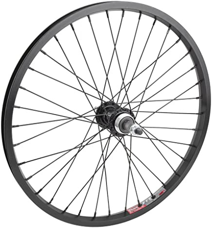 WheelMaster Rear Bicycle Wheel 20 x 1.75 36H, Alloy, Bolt On, Black