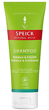 Speick Natural Aktiv Shampoo Balance & Frische Schnell fettend. Haar, 2er Pack (2 x 200 ml)
