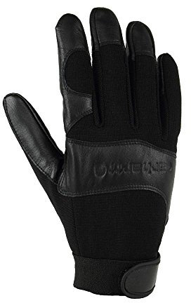 Carhartt Men's High Dexterity Reinforced Secure Cuff Glove, Black, XX-Large